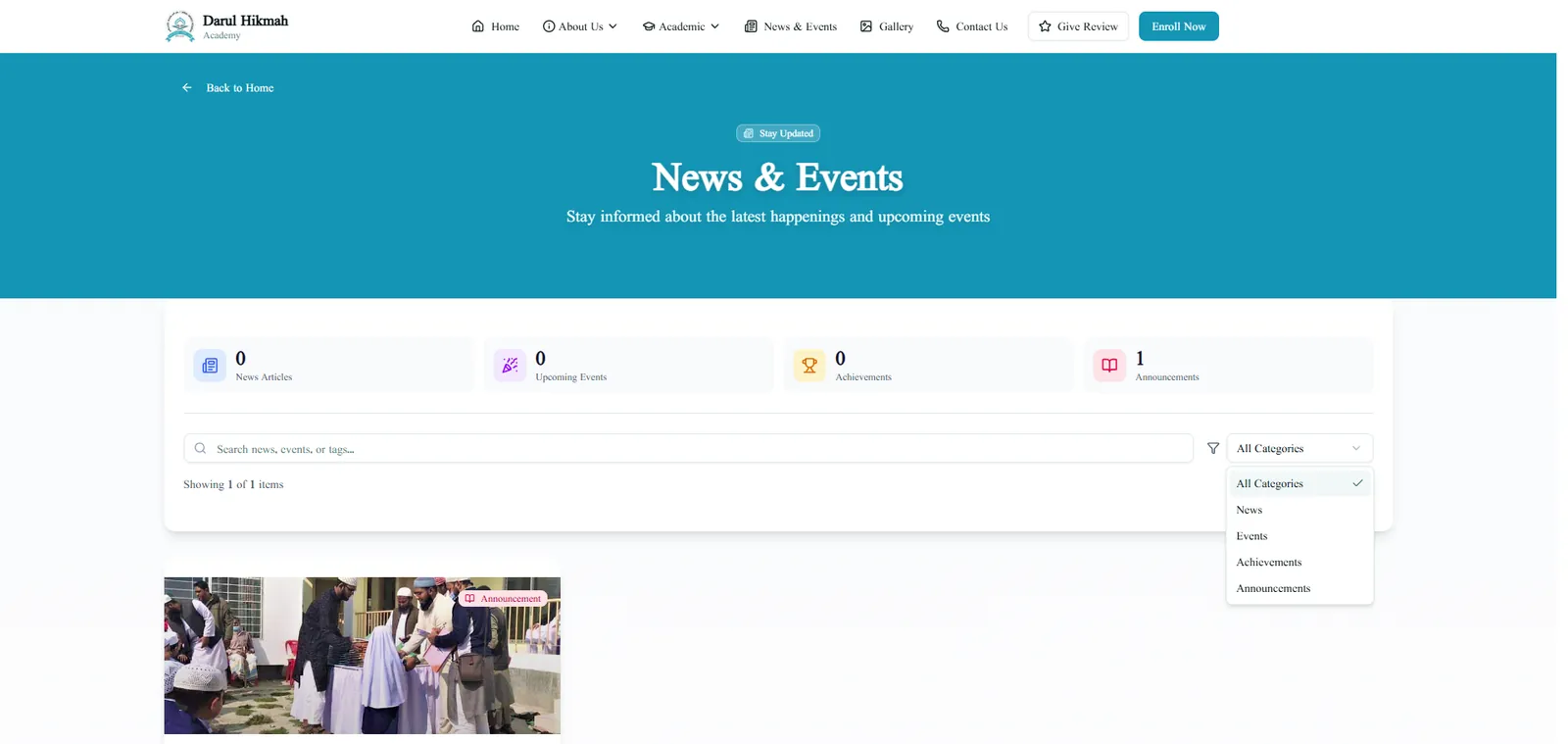 News & Events