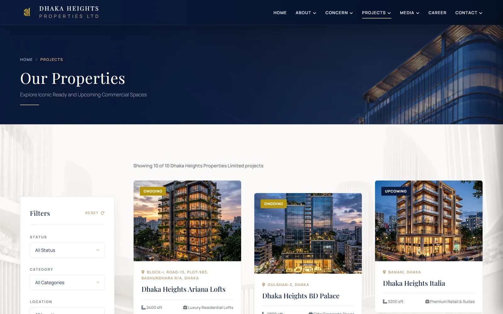 Our Properties