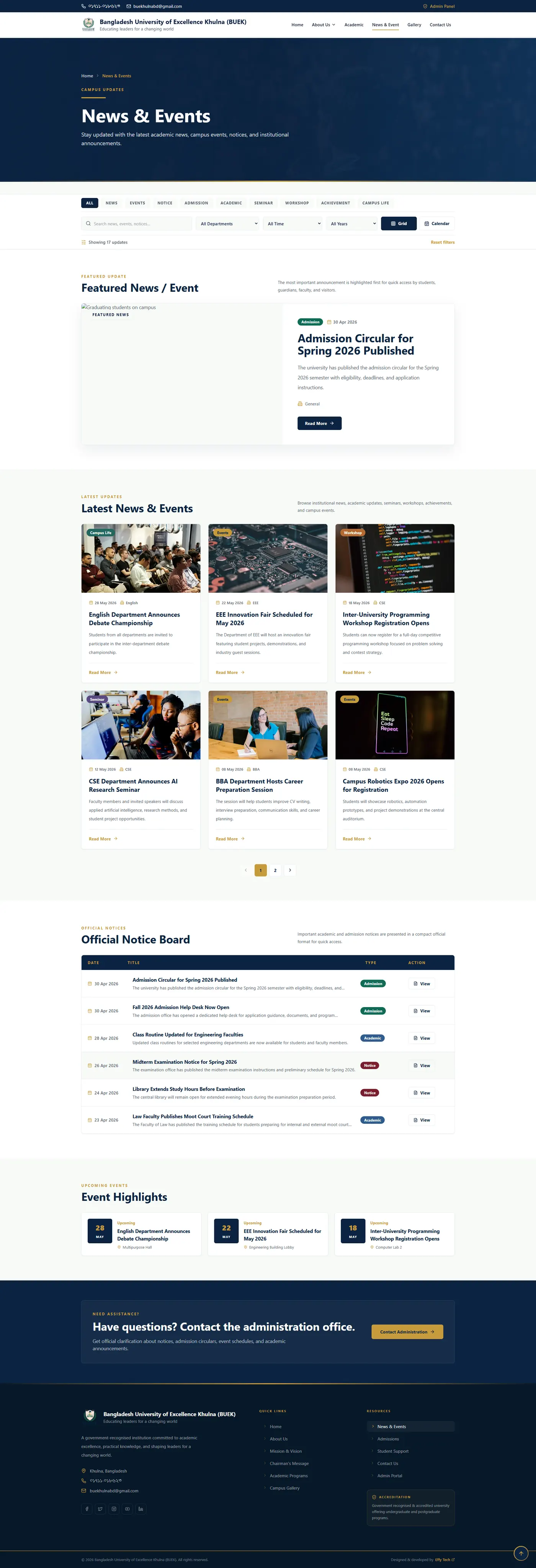 News & Events