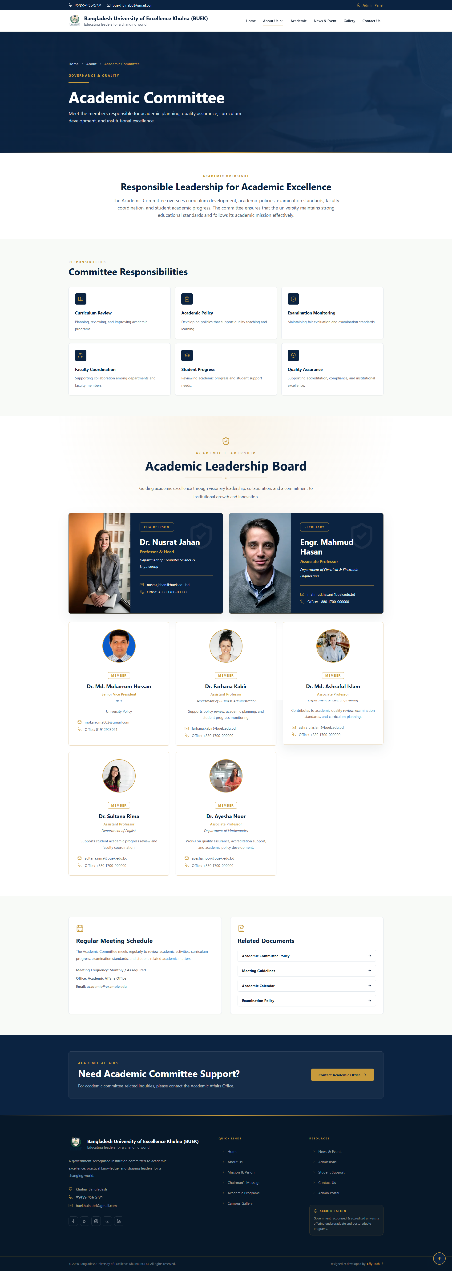 Academic Programs