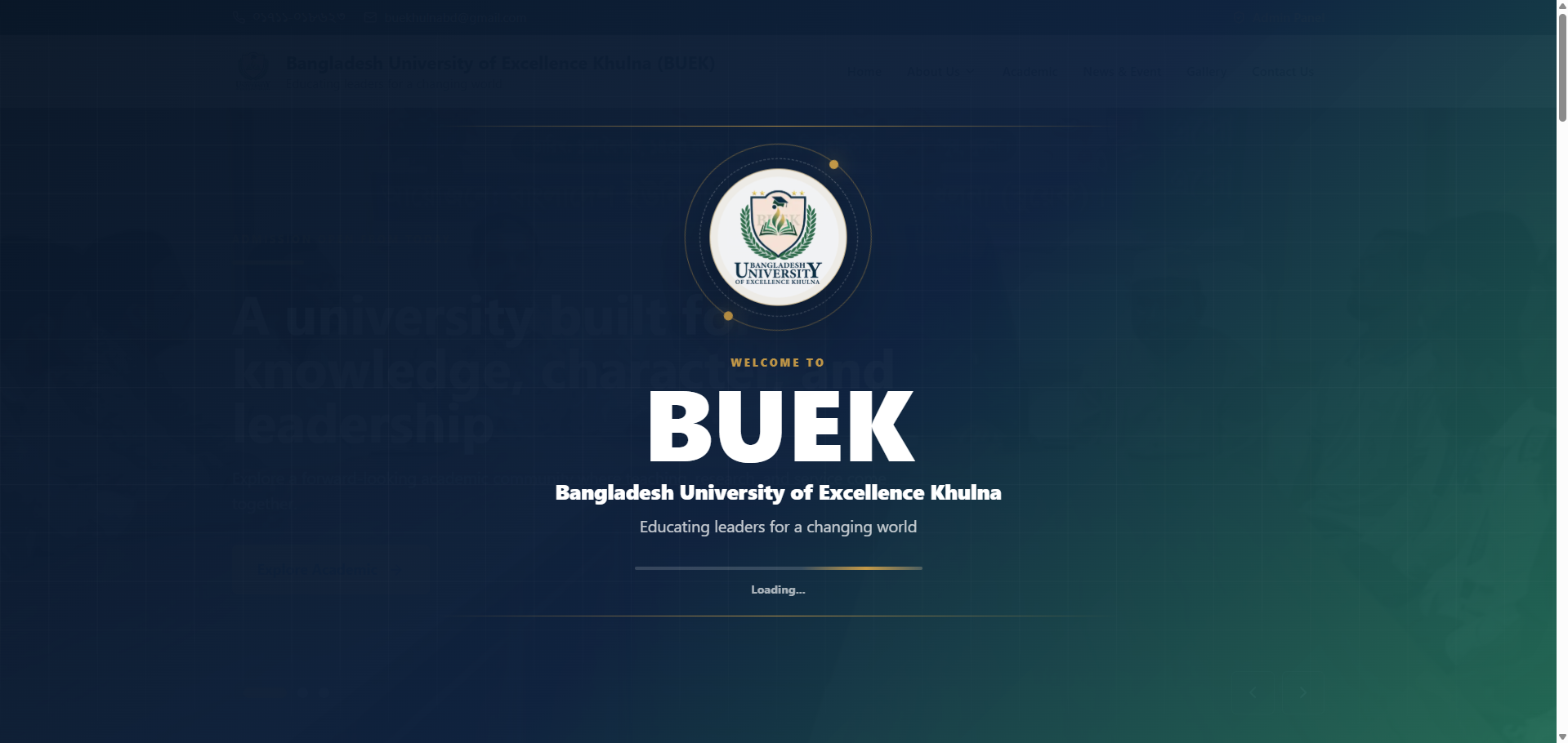 Bangladesh University of Excellence Khulna (BUEK)