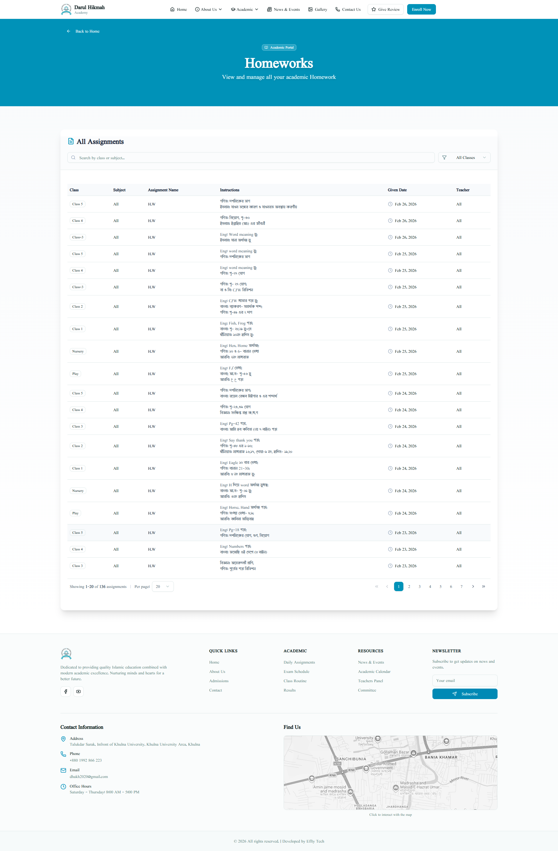 Academic Portal